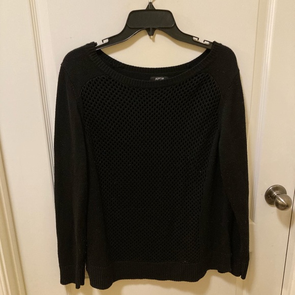 Apt. 9 Tops - 🐆3/$15 Apt. 9 Black sweater top